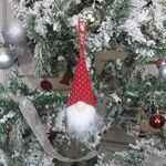 7 PCS Decorazioni natalizie Ciondolo bambola senza volto Ciondolo bambola vecchio (A)