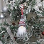 7 PCS Decorazioni natalizie Ciondolo bambola senza volto Ciondolo bambola vecchio (D)
