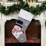 Decorazioni natalizie Sacchetti regalo Ornamenti Vestire le vacanze Calze natalizie (pupazzo di neve)