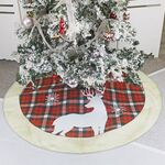 Ornamenti natalizi Scena di festa Modello di alce Albero di Natale Decorazione inferiore