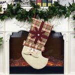 Borsa regalo calza di Natale Borsa regalo per bambini Ciondolo decorazione albero di Natale (Senior)