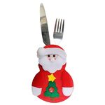 12 pezzi Decorazione natalizia per coltello da neve e tavolo da pranzo creativo da pranzo Creative Casa, Specifica: Old Man