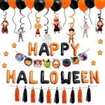 Set di palloncini con film in alluminio di Halloween Bar Ktv Shopping Mall Ghost Festival Flag Pulling Decoration Set, Style: Set 8