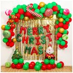 Palloncino di Natale Set Decorazione di sfondo festa di buon Natale