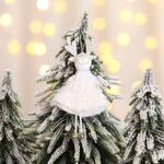 5 pezzi Ornamenti natalizi Albero di Natale Piccolo ciondolo Ornamenti per finestre per caminetto (Alce)
