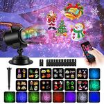 12 modelli 12W RGBW LED doppio tubo onde d'acqua lampada luce di proiezione di Natale (spina AU)