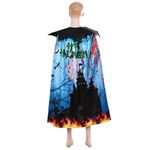 Mantello stampato a doppio strato per bambini di Halloween Dress Up, taglia: taglia libera