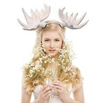 Fascia per capelli con corna per copricapo da ballo di carnevale di Halloween