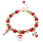 5 pezzi regalo di Natale con bracciale Babbo Natale e renne