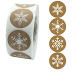 3 Pz Roll Sticker Sticker Bovina Adesivo Etichetta Buon Natale Etichetta Decorazione di Natale, Dimensioni: 2.5 cm / 1 pollice