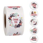 10 PCS Roll Seal Sticker Asseselezione Autoadesivo Decorazione floreale Autoadesivo Etichetta, Dimensioni: 2.5 cm / 1 pollice (A-57)