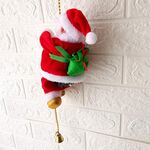Decorazione elettrica del regalo dei bambini di Natale del giocattolo del Babbo Natale, specifica: perline rampicanti