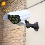 Lampada da parete a induzione a infrarossi per il corpo umano solare a LED Simulazione di monitoraggio telecamera falsa