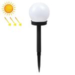 Luce solare da giardino a LED a forma di lampadina da 10 PCS Luce solare da esterno
