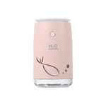 Modello di pesce conciso Mini Home Mute Bedroom Student Dormitory Ufficio portatile USB wireless umidificatore durevole (rosso)