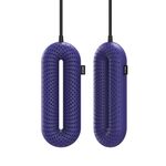 SOTHING Asciugascarpe da 220 V Deodorizzazione Sterilizzazione Asciugatrice ad asciugatura rapida Riscaldatore per scarpe invernali, spina CN, stile: edizione normale (blu)