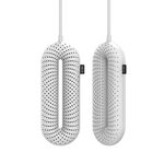 SOTHING Asciugascarpe 220V Deodorizzazione Sterilizzazione Asciugatrice ad asciugatura rapida Riscaldatore per scarpe invernali, spina CN, stile: edizione normale (bianco)