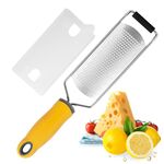2 pezzi in acciaio inox 304 multifunzionale trucioli di formaggio a bordo largo trituratore di scorza di limone al cioccolato