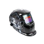 Maschera per saldatura ad oscuramento automatico solare Maschera per saldatura ad arco di argon (terminatore nero)
