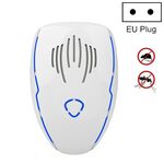 DC-9015 Mouse elettronico a ultrasuoni a frequenza variabile multifunzione a risparmio energetico per uso domestico e repellente per zanzare, stile: spina europea (bianco)
