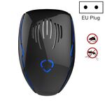 DC-9015 Mouse elettronico a ultrasuoni a frequenza variabile multifunzione a risparmio energetico per uso domestico e repellente per zanzare, stile: spina europea (nero)
