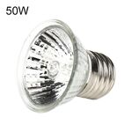 Lampada solare per rettili a spettro completo UVA + UVB Lampada per tartaruga a luce lucertola, specifica: 50W