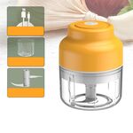 Macchina per integratori alimentari per bambini con ricarica USB senza fili, stile: 100ml aglio intrecciato (giallo)