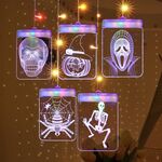 LED Halloween Light String Masquerade Party Decoration Lamp (luce colorata)