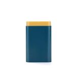 Scatola portapillole portatile sigillata 3 pezzi divisa in scomparti Mini portapillole portatile (blu)