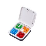Scatola per medicinali elettronica con temporizzazione intelligente Scatola per dispensazione di medicinali portatile (grigia)