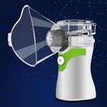 Atomizzatore micro-mesh portatile ad ultrasuoni per bambini YMK-W6 Atomizzatore a compressione regolabile a due velocità per uso domestico (verde)