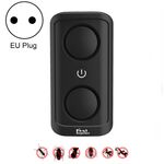 BG302 Dual-Speaker Conversione di frequenza intelligente Repellente per zanzare Repellente per insetti ad ultrasuoni, Specifiche del prodotto: Spina UE 220V (Nero)