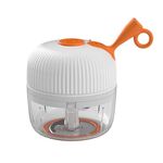 Robot da cucina portatile senza fili REMAX SL-BM03 Rechew Series Agitatore elettrico senza fili per aglio (bianco)