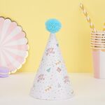 20 pezzi simpatici bambini abbronzanti cappelli di compleanno torta di cottura decorazione cappelli da festa buon compleanno