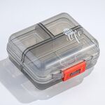 Scatole per dispensazione portatile di medicinali Mizi Small Pill Box, colore: 7 Grid (grigio)
