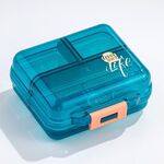Scatole per dispensazione portatile di medicinali Mizi Small Pill Box, colore: 7 Grid (verde)