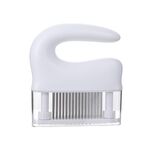 Filetto di carne in acciaio inossidabile Knocking Meat Needle 48 Pin Household Kitchen Rib Breaker (bianco)
