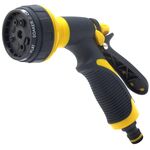 Plastic Household Flower Garden Watering Sprinkler, Yellow
