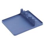 2 in 1 cucina Cucchiaio in silicone supporto ripiano medio (blu)