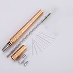 MM VWAN MAGGIO MAGGERDREDREDRE SALEBROW TRIMING TRIFFING PENNA PENNA PENNA IN ACCIAIO INOSSIDABILE RAZOR (GOLDEN)
