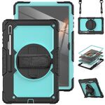 Per Samsung Galaxy Tab S8 Ultra 14.6 pollici SM-X900 Silicone + Case tablet PC (nero + blu chiaro)