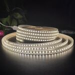 10m SMD 2835 1200 LED LED Strip Light, AC 220V-240V, spina UE (luce bianca)
