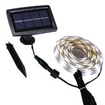 TYN002 5m 150 LED Decorazione del giardino solare a energia solare LED Strip (luce bianca)