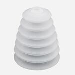 10 pz Hammer Electric Hammer Cover Dust Collection Collection Bowl Impact Drill Accessori (Bianco)