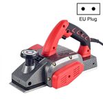 Strumento elettrico multifunzionale portatile pialletto per la lavorazione del legno per la lavorazione del legno per la lavorazione del legno della progettazione del legno della famiglia, spina dell'UE, modello: corpo delluminio deluxe 82 (imballaggio del cartone)