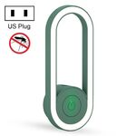 TS-06-13 Ultrasuoni Mosquito Repellente Electronic Night Light Mosquito Repellente Pluppo USA (verde)