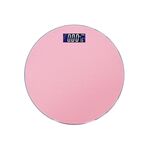 Scala di peso ZJ26 Bilancia elettronica Smart Smart, Dimensioni: batteria (rosa)
