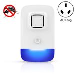 Eectronico ad ultrasuoni per uso domestico Eectronic Repellente ad alta potenza conversione del mouse Mouse Specifiche repellente: AU Plug (Bianco)