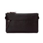 Borsa di monete per cellulare diagonale a spalla da donna (marrone)