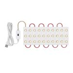 10 in 1 LED Lampada anteriore a specchio LED USB Sensore a infrarossi Specchio per il trucco Specchio